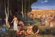 Pierre Puvis de Chavannes Summer oil painting picture wholesale